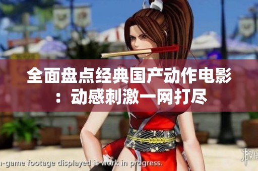 全面盘点经典国产动作电影：动感刺激一网打尽