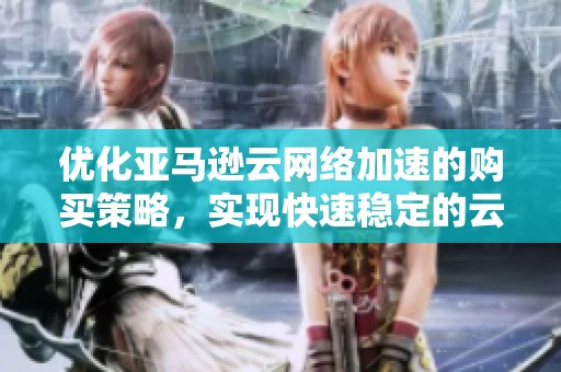 优化亚马逊云网络加速的购买策略，实现快速稳定的云计算服务体验