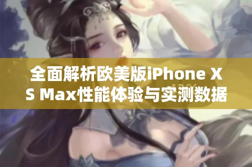 全面解析欧美版iPhone XS Max性能体验与实测数据