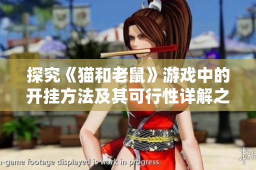 探究《猫和老鼠》游戏中的开挂方法及其可行性详解之旅