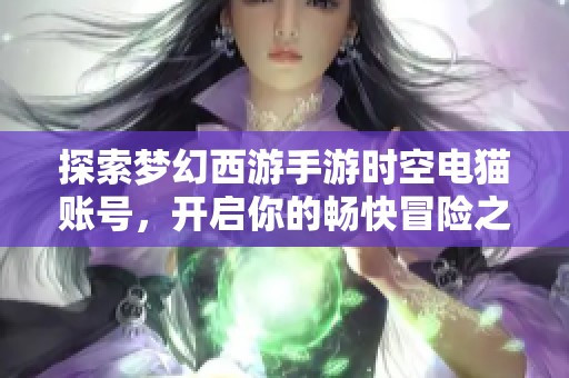 探索梦幻西游手游时空电猫账号，开启你的畅快冒险之旅