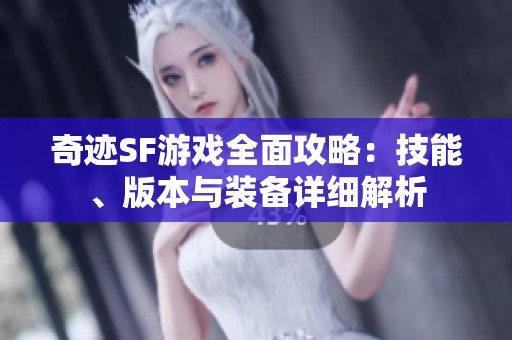 奇迹SF游戏全面攻略：技能、版本与装备详细解析