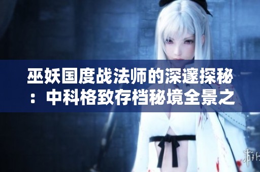 巫妖国度战法师的深邃探秘：中科格致存档秘境全景之旅