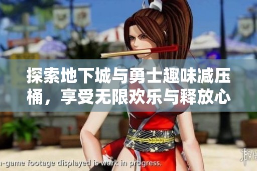 探索地下城与勇士趣味减压桶，享受无限欢乐与释放心情