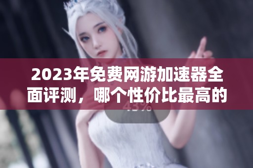 2023年免费网游加速器全面评测，哪个性价比最高的加速效果最佳揭秘