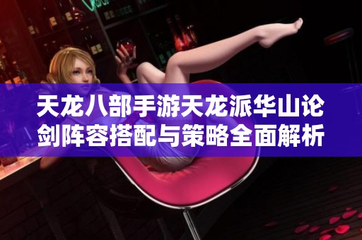 天龙八部手游天龙派华山论剑阵容搭配与策略全面解析