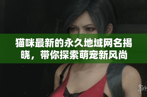 猫咪最新的永久地域网名揭晓，带你探索萌宠新风尚