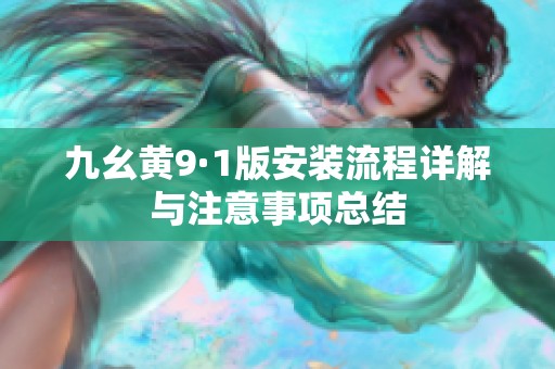 九幺黄9·1版安装流程详解与注意事项总结