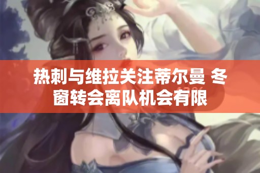 热刺与维拉关注蒂尔曼 冬窗转会离队机会有限