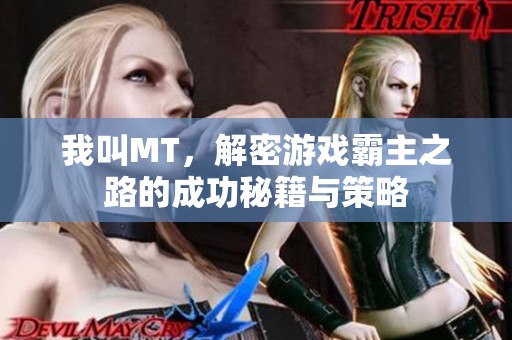 我叫MT，解密游戏霸主之路的成功秘籍与策略